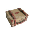 HIBO Classical Canvas and genuine leather ammo case